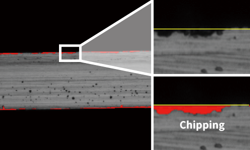 Sidewall measurement
